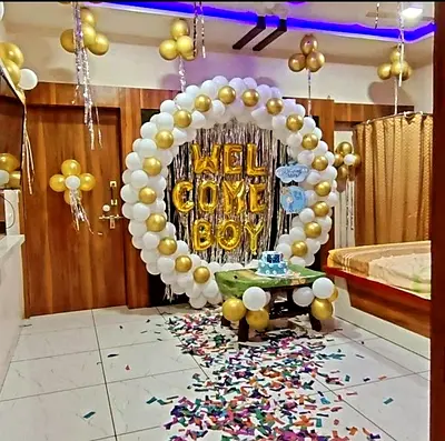 Balloons decorations services Available