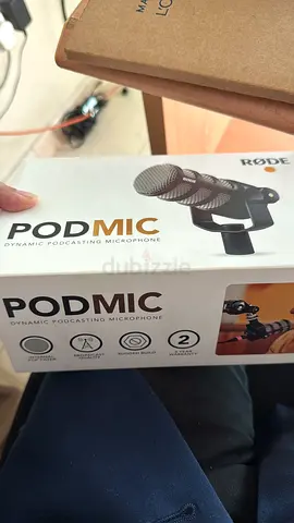 Rode PodMic dynamic podcasting microphone - used, excellent condition