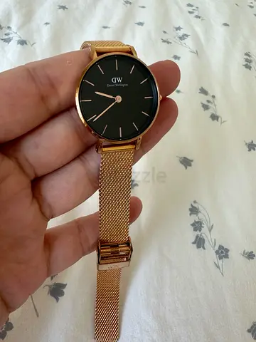 Daniel Wellington Watch Black Gold