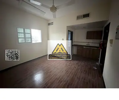 Studio in Al Rashidiya 1, central AC, excellent space, family-only building. AED 18K yearly, 6 paym