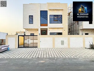 Luxury villa next to citizens' residence, ground floor, first floor and roof, including transfer fees and freehold ownership for all nationalities.