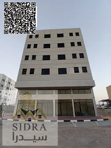 For sale: a new residential and commercial building, not rented.