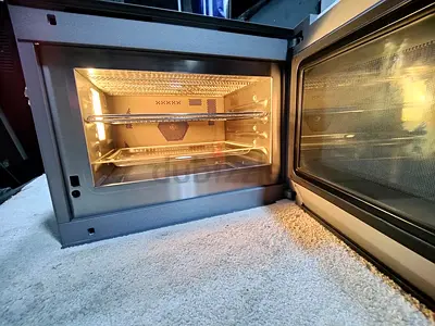 Gaggenau series 400 model BM450110 Built-in Combi Microwave Oven 2in1 integrated