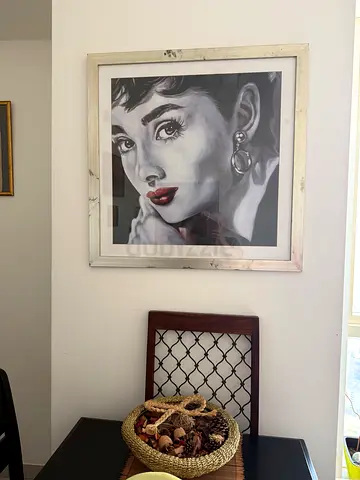 Audrey Hepburn Framed Poster