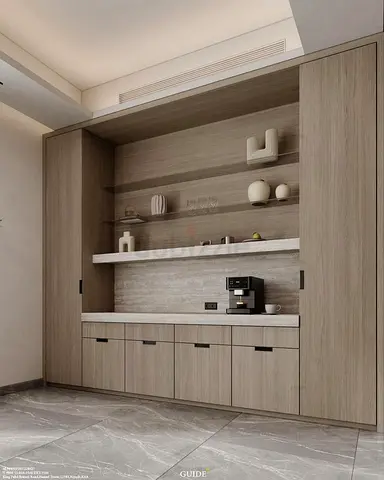 Bespoke Luxury Home Bar  Coffee Station