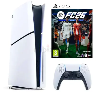 PlayStation 5 Console with DualSense Controller + FC 25 (PS5)