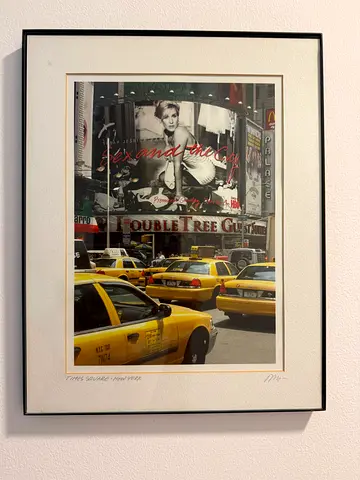Times Square, New York – Framed Print