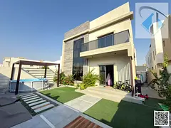 Own your dream villa at an attractive price with a large yard, including electricity, water, and air
