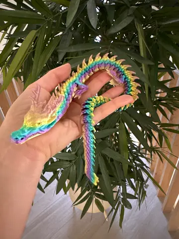 3d printed dragon