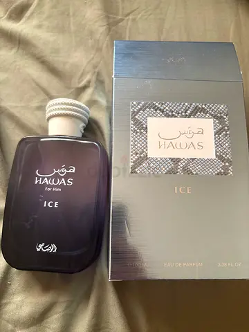 Hawas Ice Eau de Parfum (full box and bottle) - genuine fragrance