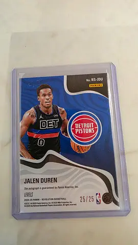 Jalen Duren 2023-24 Panini Select Detroit Pistons Basketball Card (25/25) - Mint Condition