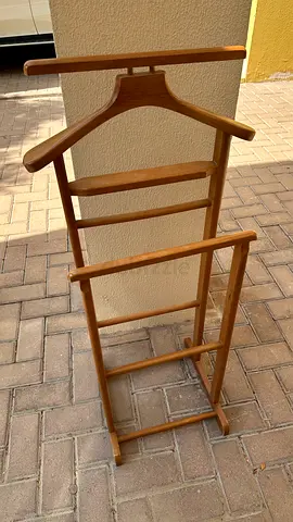 Wooden Valet Suit Stand