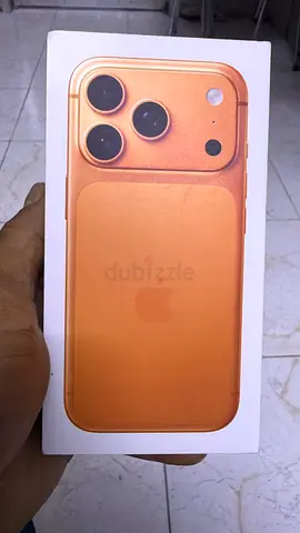 Sealed Box pack iphone 17 pro orange