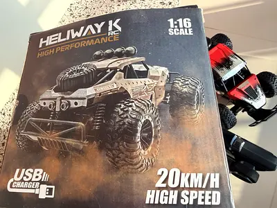 Heliway K 1:16 RC Off-Road Truck - 20 km/h, Remote Included