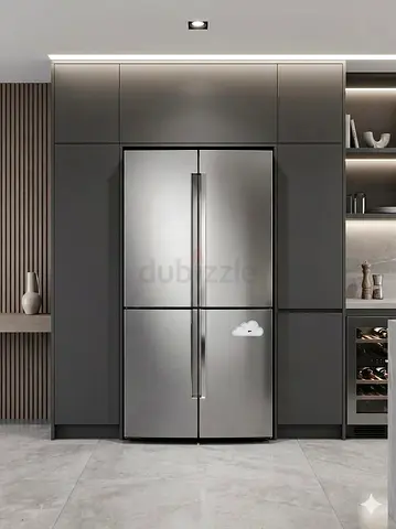 Samsung French Door Refrigerator 678 Litres RF60N91H3SL 4 door style