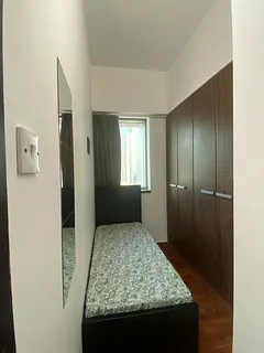 Room with big wardrobe near business bay metro station