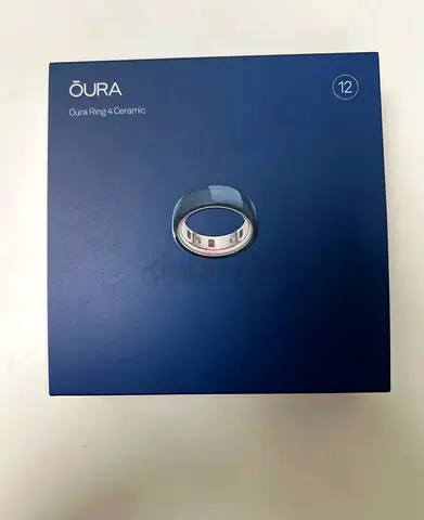 Oura Ring Generation 4 (Ceramic Blue) - Size 12