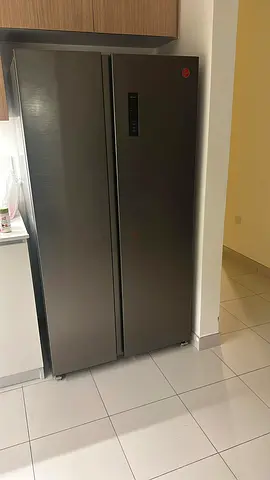 Side-by-side Stainless Steel Refrigerator - Good Condition