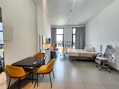 Furnished studio apartment for annual rent in Al Mamsha, pool view