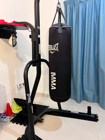 Everlast MMA Punching Bag with Stand - Used, Good Condition