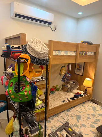 Solid Wood Bunk Bed / Loft Bed without mattress- Good Condition