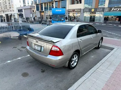 Toyota Corolla XLI 2005 Japanese Specs