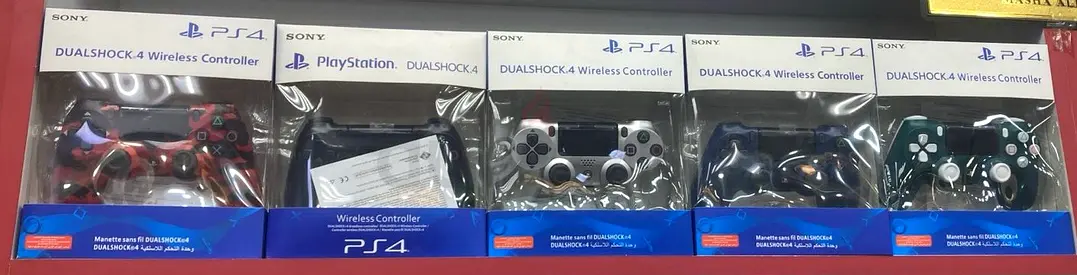 Lot of 5 Sony DualShock 4 Wireless Controllers (PS4) - Mixed Colors, Brand New in Box