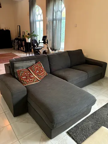 L shaped sofa