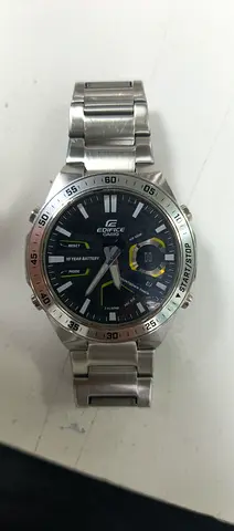 Casio Edifice Stainless Steel Mens Watch - Working