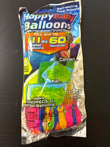 Water Balloons 111 Pieces