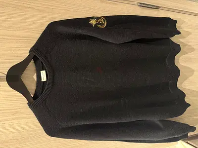 Saint Laurent Black Knit Sweater - Authentic - Size XL