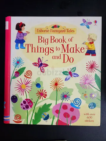 Usborne Farmyard Tales: Big Book of Things to Make and Do (with stickers)