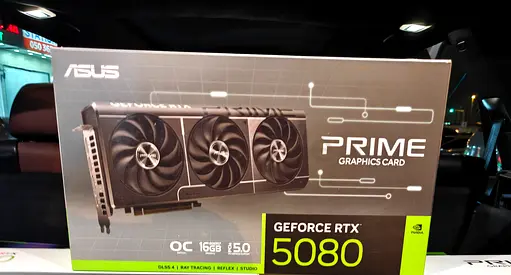 RTX 5080 Asus Prime OC {Sealed Box}