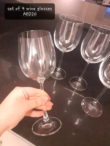 Wine glasses