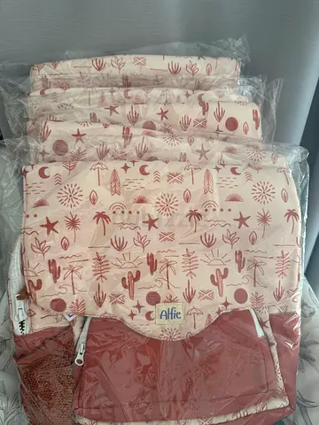 Lot of 5 New backpack - Neutral Desert Print