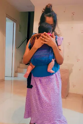 Adjustable Baby Carrier Flexy - Premium 100% Handwoven Cotton