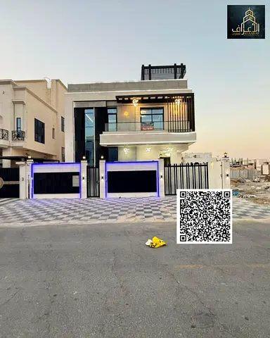 Luxury Modern Villa for Sale in Al Helio 2 | 6 Master Bedrooms with Rooftop | Premium Finishing | A