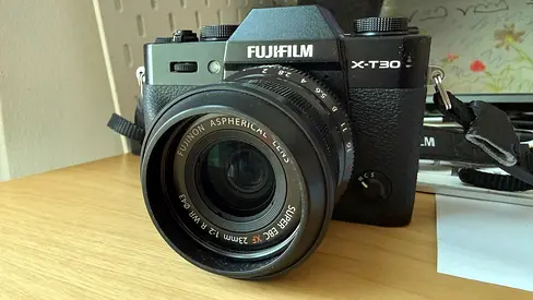 Fujifilm X-T30 with 23mm/2.0 WR lens