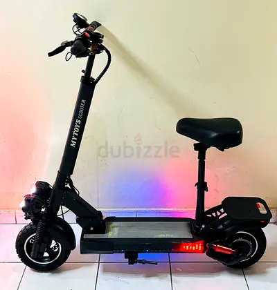 MyTyons Foldable Electric Scooter with Seat - Good Condition