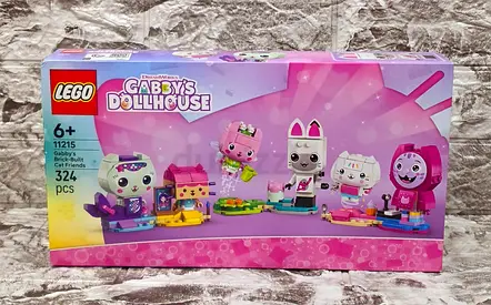 LEGO® Gabbys Dollhouse Gabbys Brick-Built Cat Friends 11215 (324 pcs)
