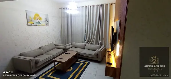 فرصة مميزة للسكن في واحدة من أفضل المناطق السكنية بعجمان، شقة غرفتين وصالة بمساحة واسعة وتصميم عملي يوفر الراحة والخصوصية لجميع أفراد الأسرة.