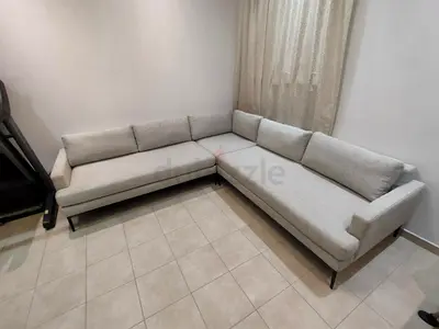 New condition west elm corner sofa