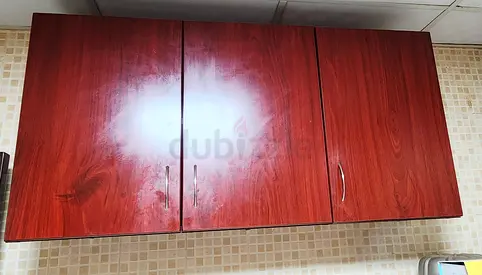 Wall mounted kitchen cabinet 3 doors for storage