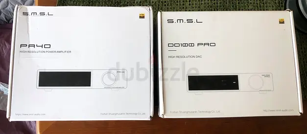 SMSL PA40 Power Amplifier and DO100 Pro DAC