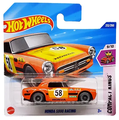 Hot Wheels Honda S800 Racing TH