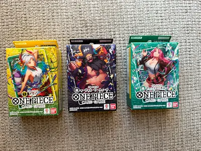 One Piece Card Game Starter Deck Bundle (Japanese)