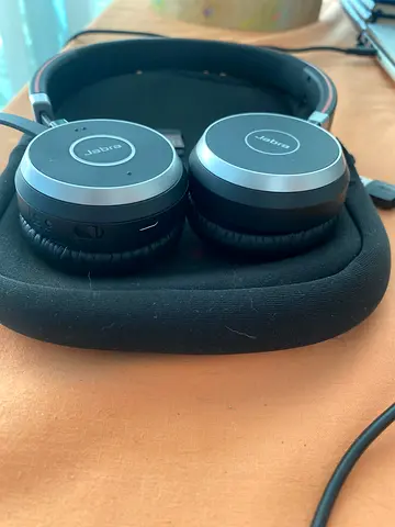 Jabra Evolve 75 Wireless Headset with Charging Case. User once or twice