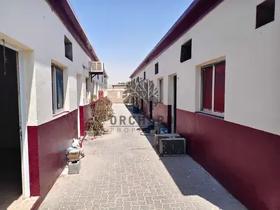 Wide Room/2200Aed per Month per Room/Asphalt Road/3 kitchens/Many Washrooms /Near Mosque/Near Super Market