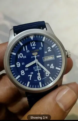 Seiko 5 Sports . Modefied SNZG11J1 watch.