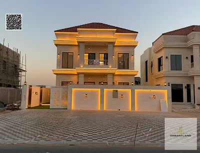 For sale: Villa including registration and ownership fees, consisting of 4 master bedrooms in Al-Ha